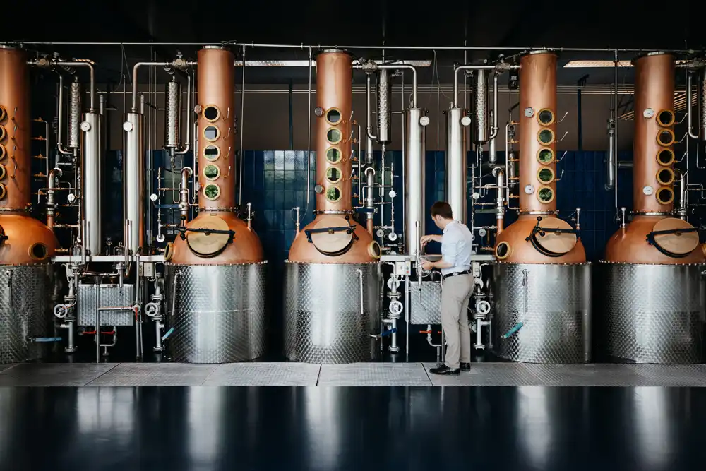 Etter Distillerie Produktionsstätte in Zug